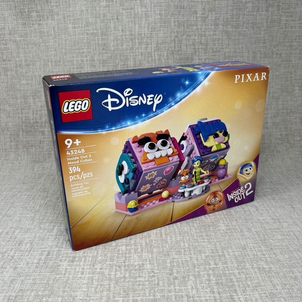 NEW‎ LEGO Disney Pixar Inside Out 2 Mood Cubes 43248 Building Set Joy Anxiety